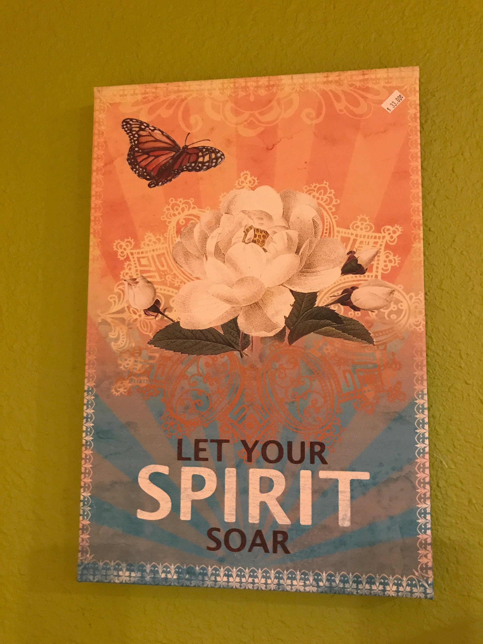Canvas Let Your Spirit Soar Art