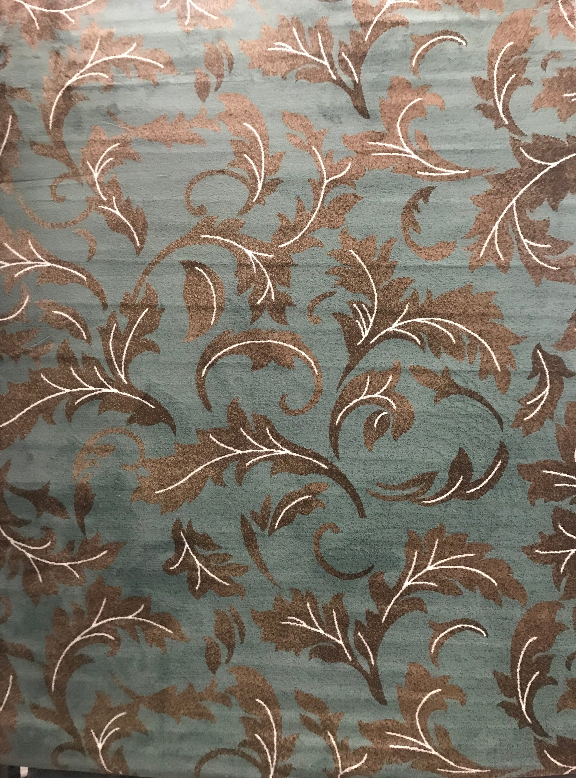 EE2592FIA Elegance Forest Blue Rug 8x10