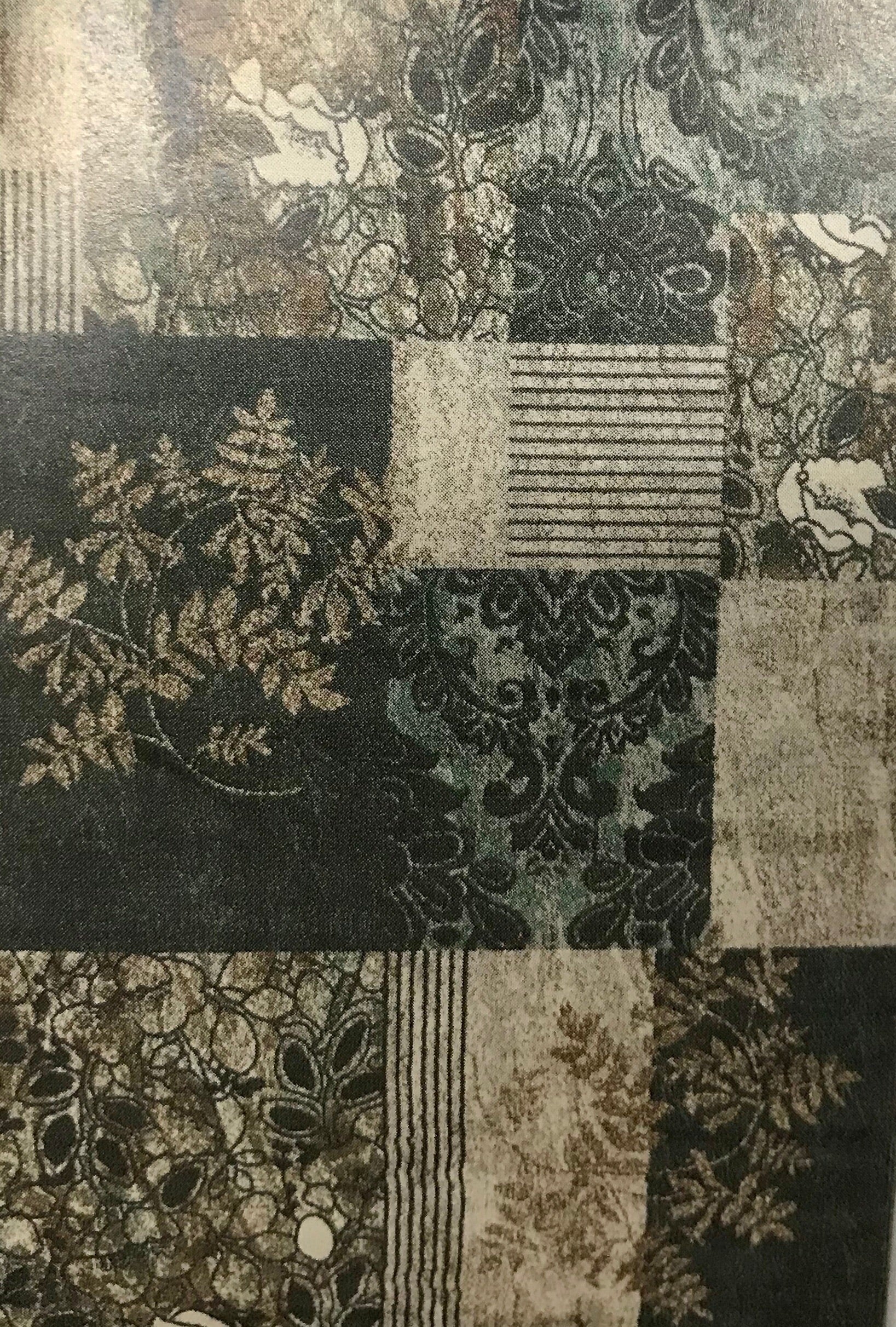 EE4492FIA Elegance Marble and Blue Rug 8x10