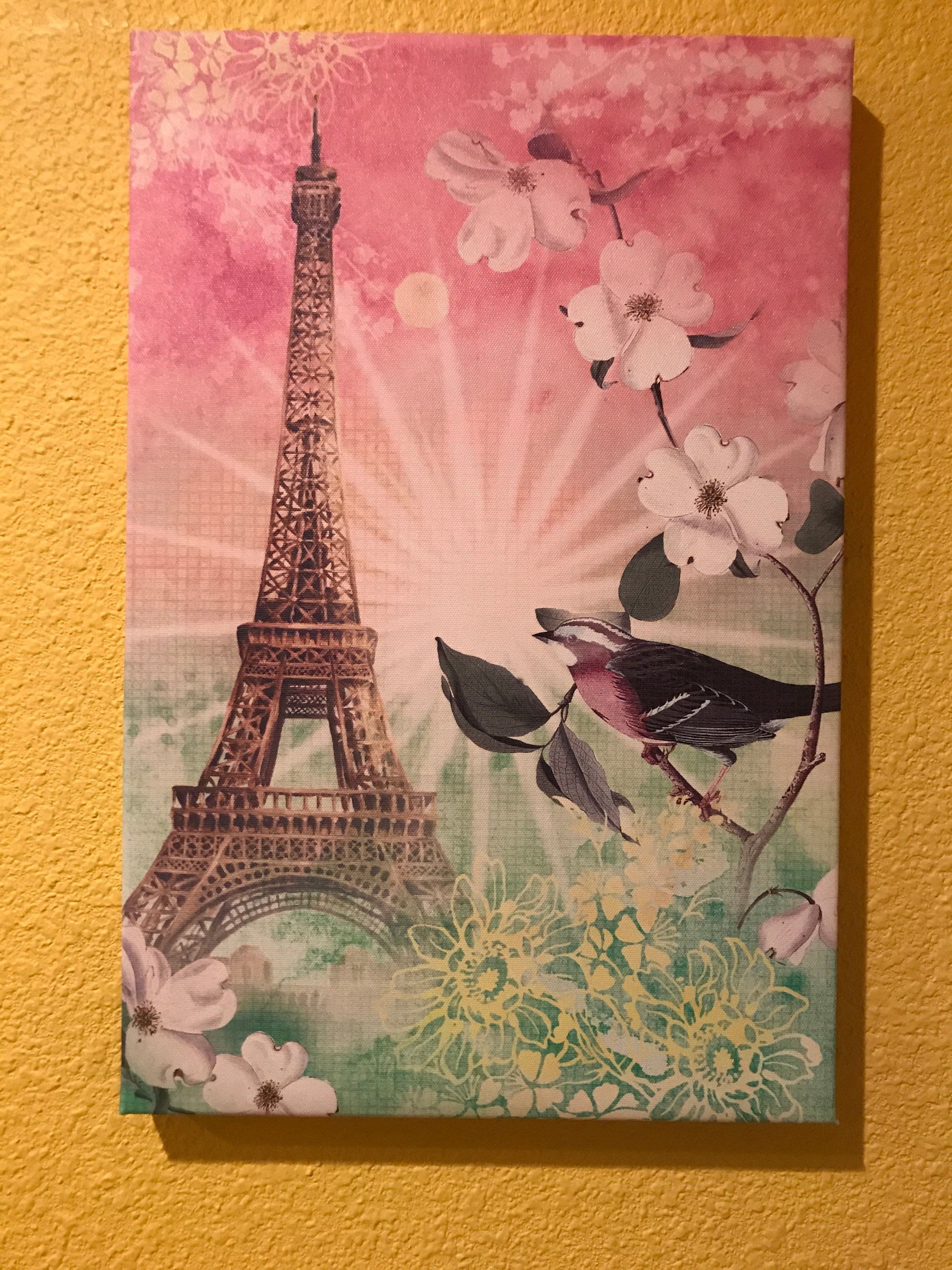 Canvas Eiffel Tower Art