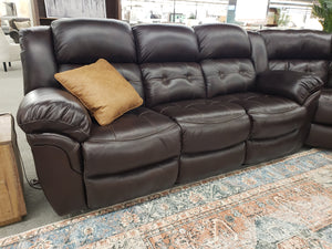 266-FI-HS Leather Reclining 3Pc Sectional