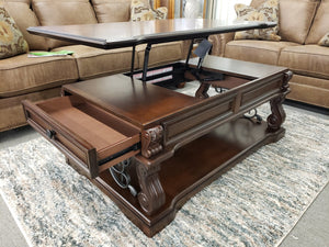 T970 FI-A Lift Top Coffee Table