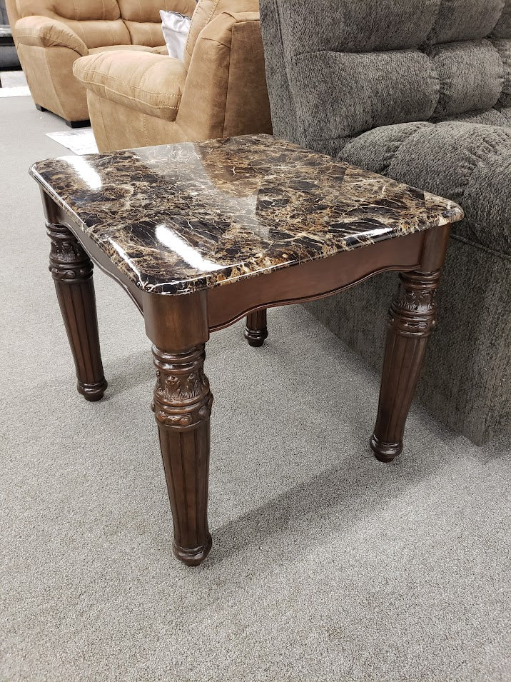 T644 FI 3 Piece Occasional Table Set/ Faux Marble