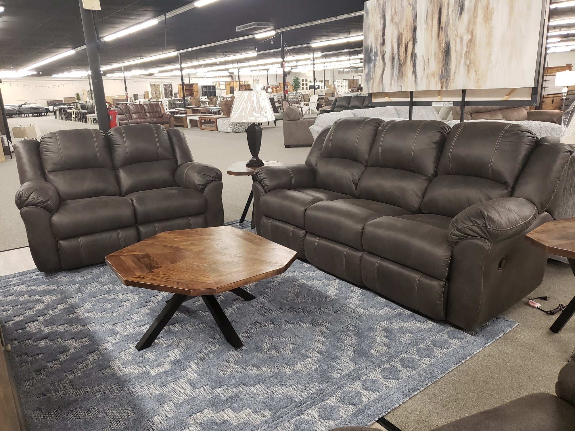 324 FI-HS Reclining Sofa And Loveseat