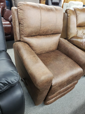 5864 FI-CNJ Leather Swivel Rocker Recliner