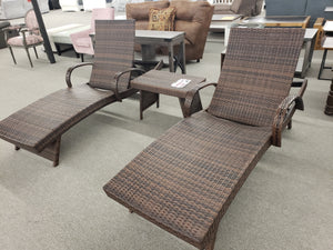 P394 2-Piece Outdoor Lounge Chair