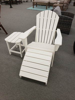 P125 FI-A Adirondack Chair & Ottoman