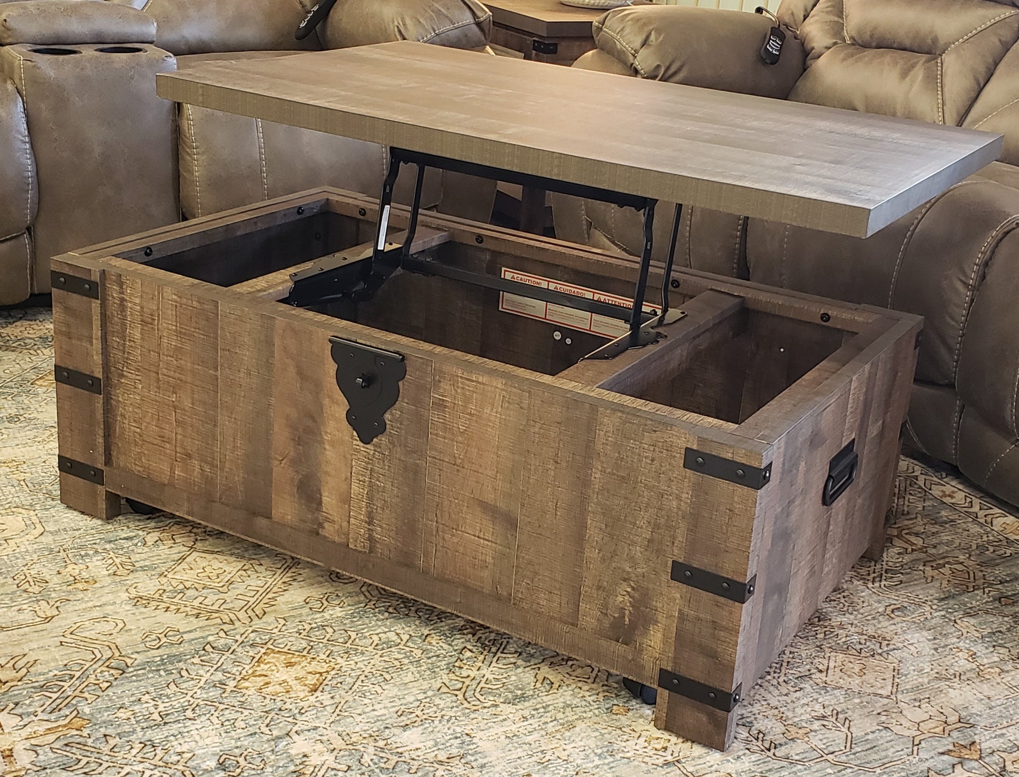 T577 FI-A Lift Top Coffee Table