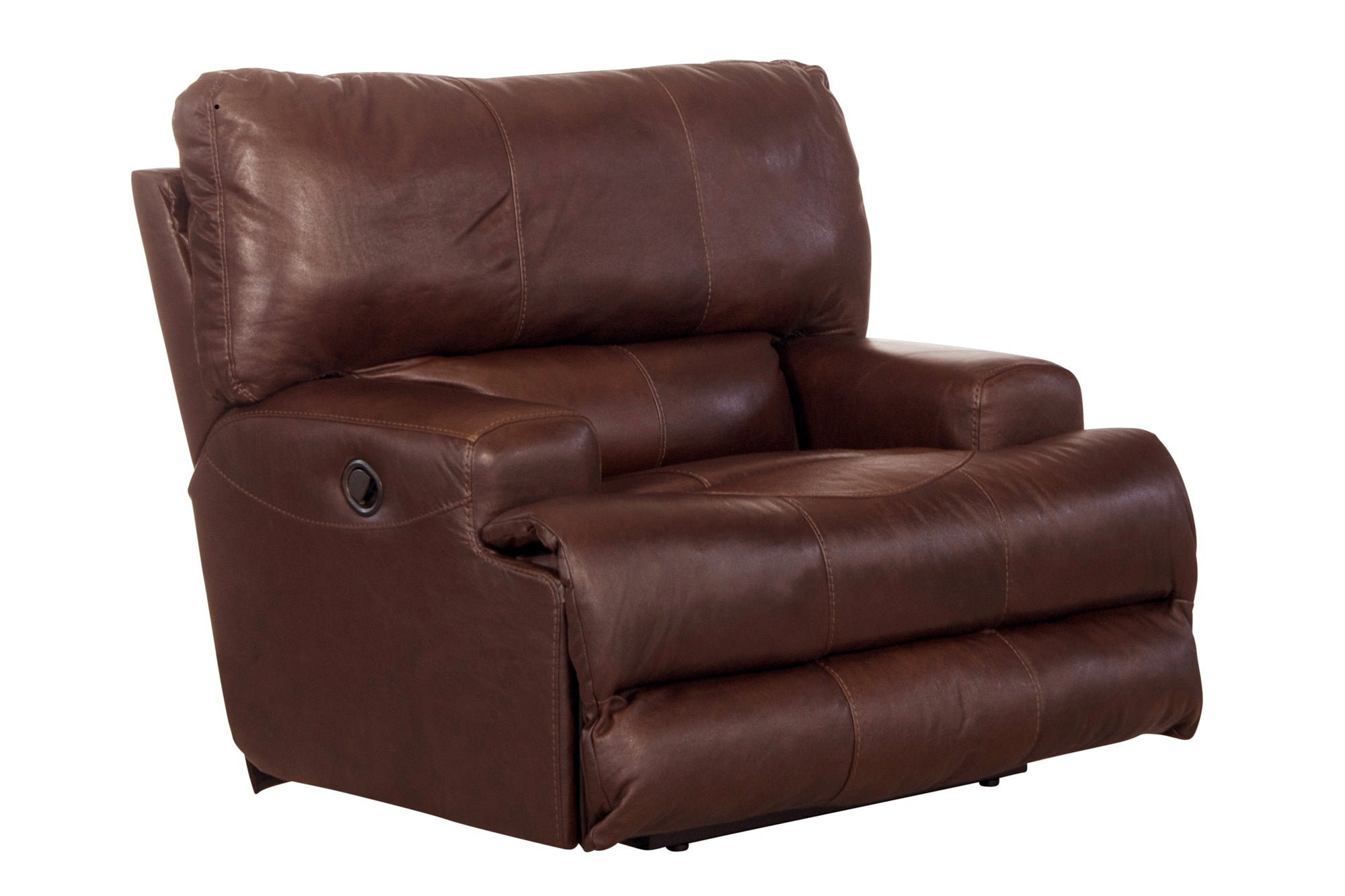 569 FI-CnJ Italian Leather Sofa and Loveseat with Adjustable Headrest and Lumbar Options