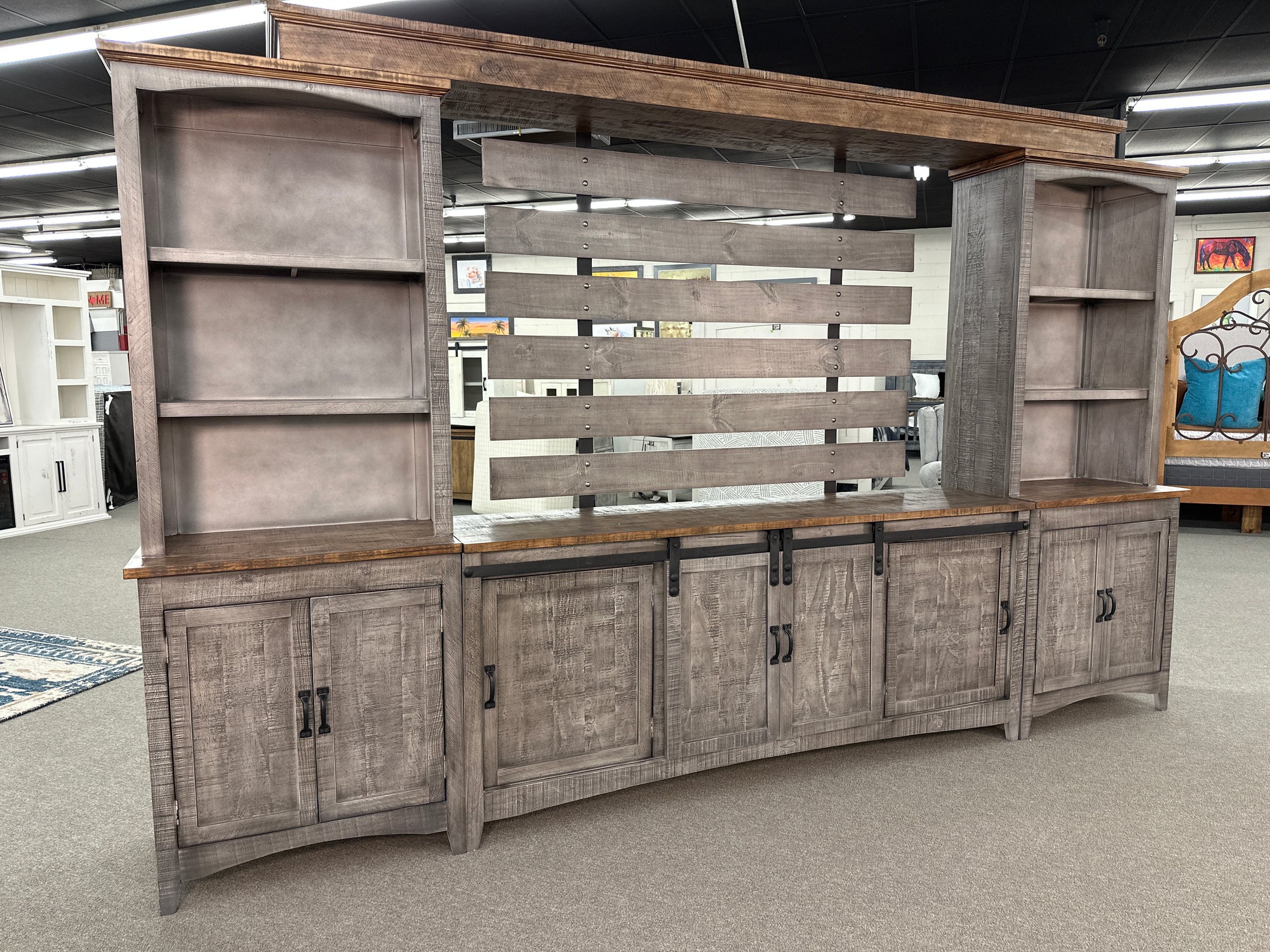 WDA-253-GRL 5 Piece Entertainment Center