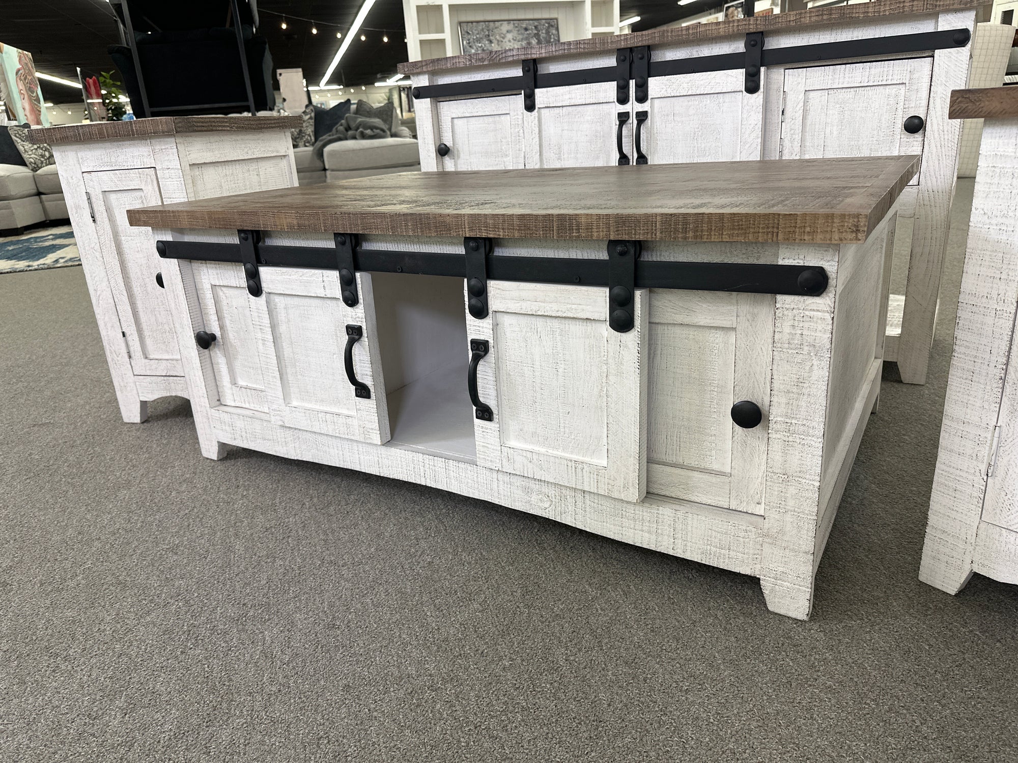 WDA-2138 FI Occasional Set with Panel Doors