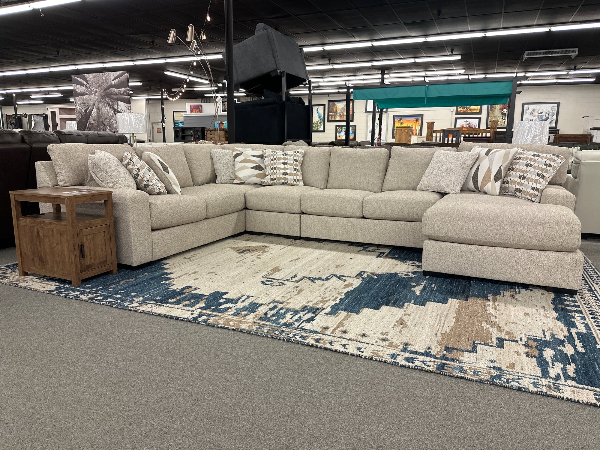 862 FI-A 5pc Sectional