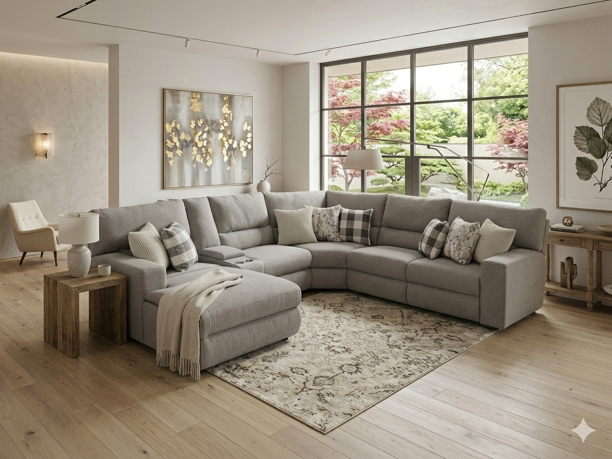 261 FI-CNJ Powered 6pc Sectional