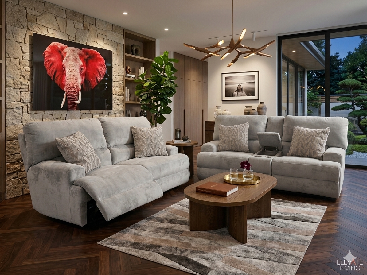 239 FI-CNJ Powered, Zero Gravity Sofa & Loveseat