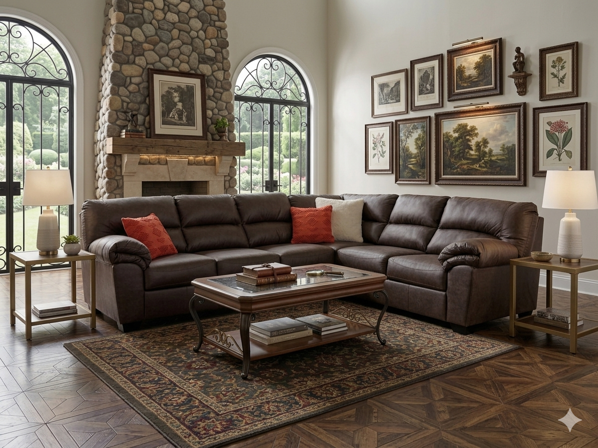 PC388-FI-A 3pc Sectional