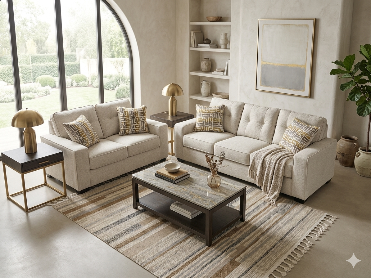 PC303 FI-A Sofa & Loveseat