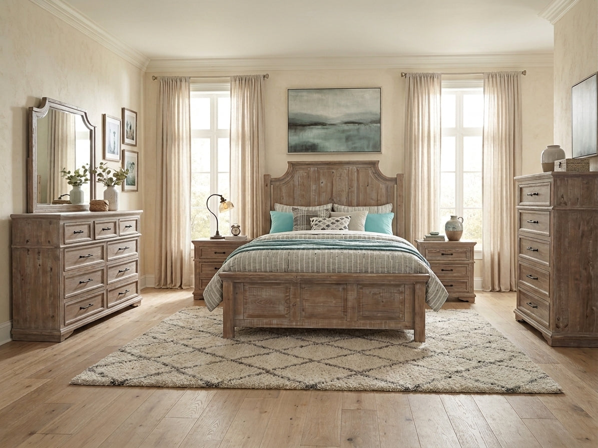 Royal FI-J Queen Bed Set - CLEARANCE