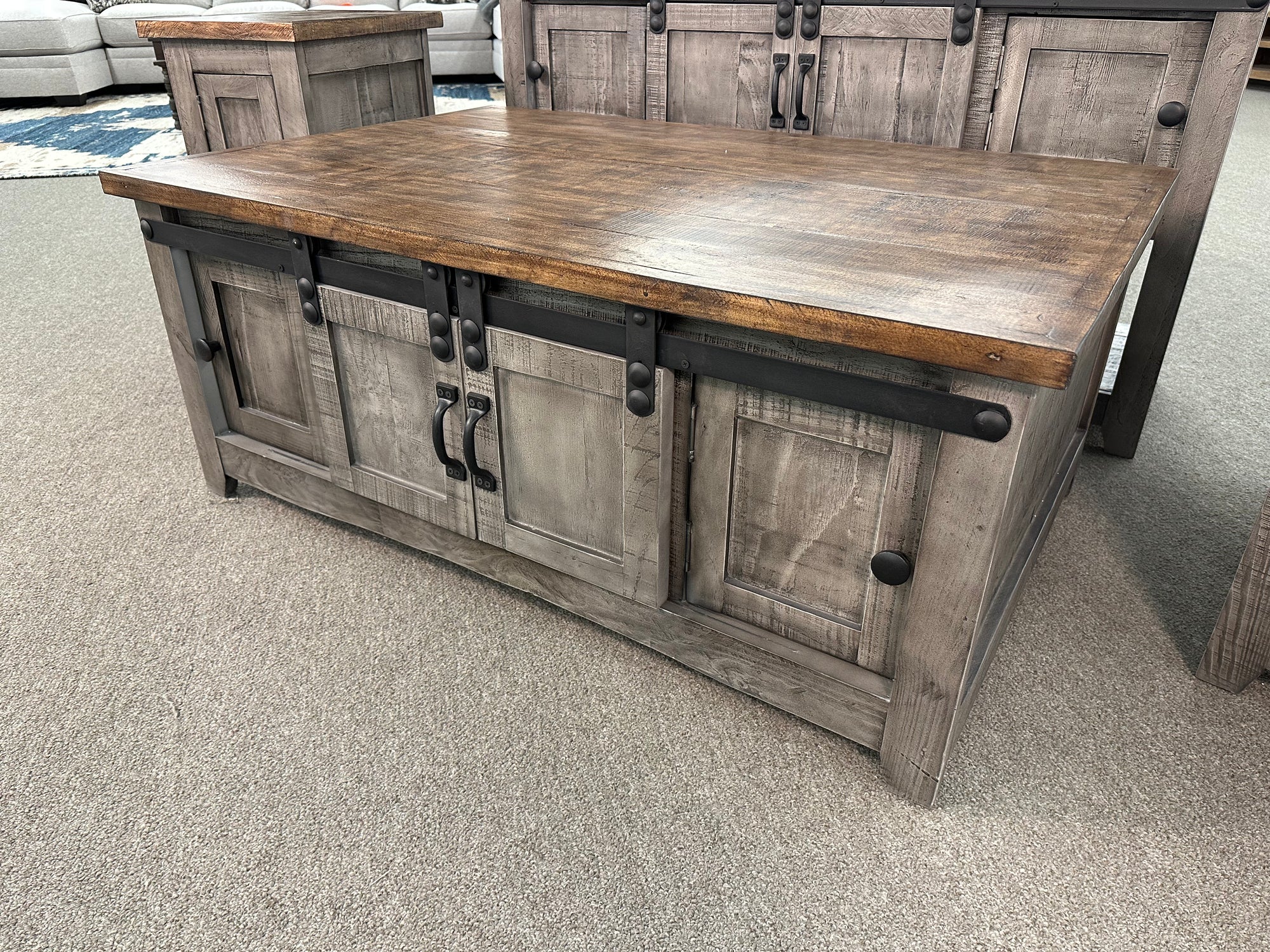 WDA-2138 FI Occasional Set with Panel Doors