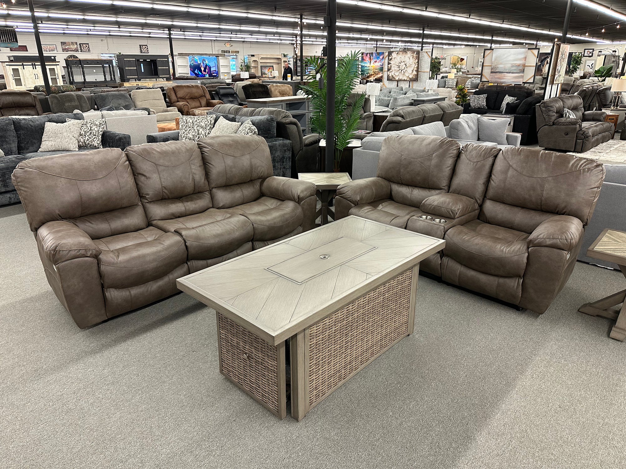 237 FI-CNJ Auto Glide Power Reclining Sofa & Loveseat