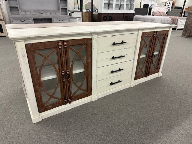Don-793 90in Circle Drawer Console