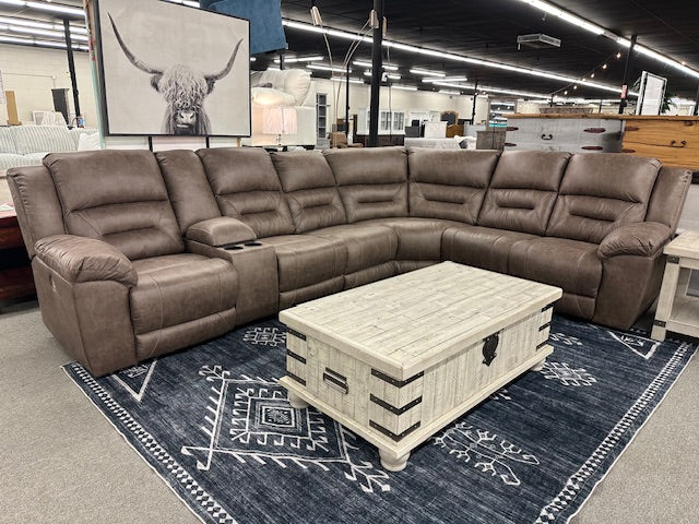 942 FI-A 4Pc Power Reclining Sectional