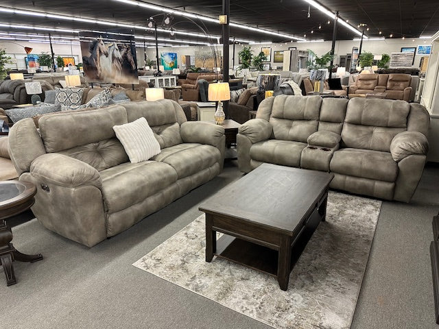 290 FI-CnJ Power Sofa and Loveseat with Adjustable Headrest