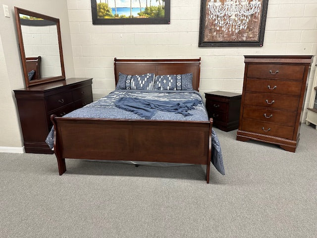 B487 FI-A Queen Bed Set