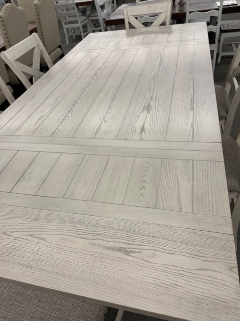 D753 Counter Height Dining Table Set W/Double Leaf