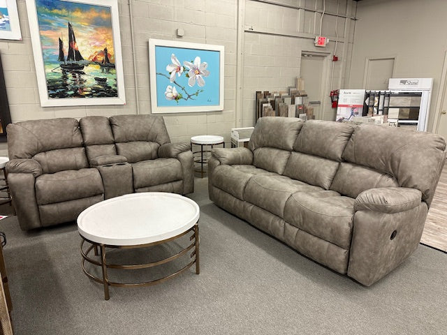 321 FI-HS Manual Reclining Sofa & Rocking Loveseat