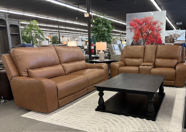 PCU737 FI-A Power Reclining Sofa and Loveseat