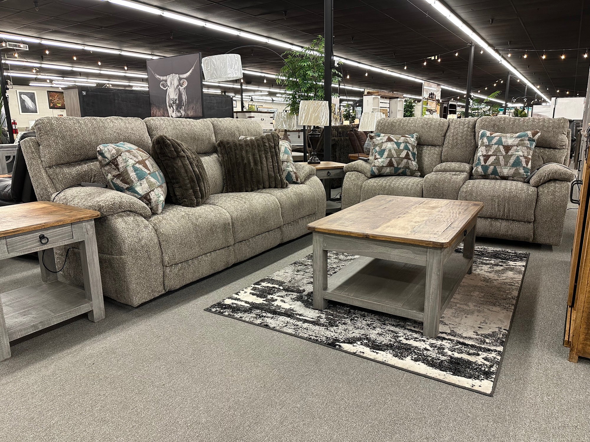 393 FI-CNJ Power Reclining Sofa and Loveseat