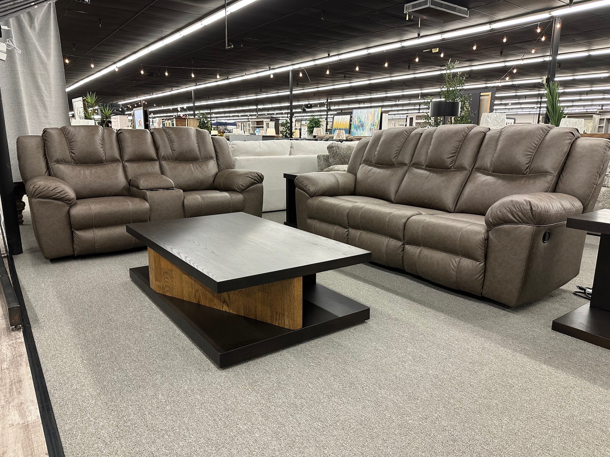 PC756-FI-A Manual Reclining Sofa & Loveseat - BLOWOUT SALE