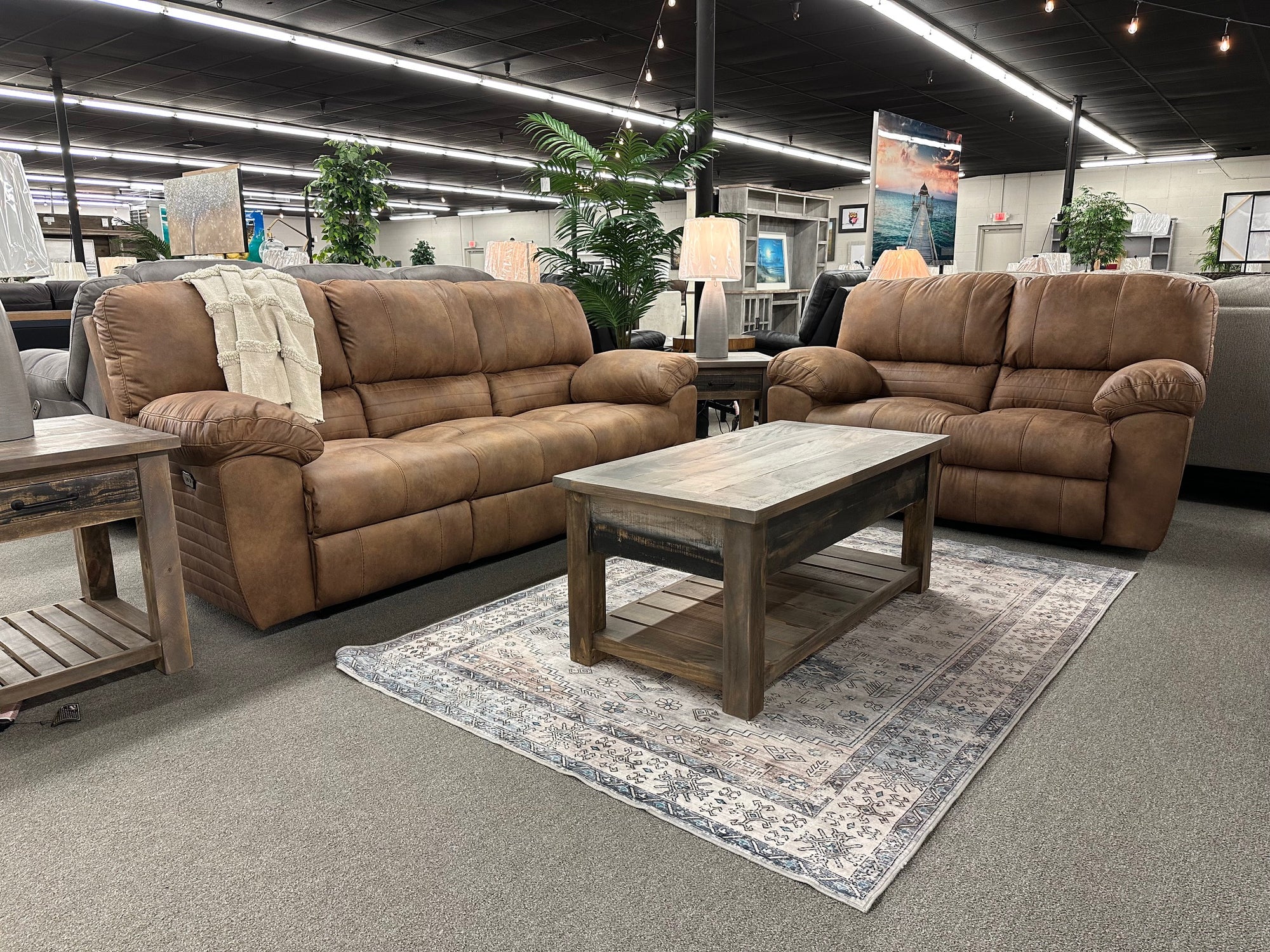 220 FI-CNJ Power Reclining Sofa & Loveseat