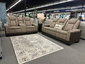 331 FI-A Water Repellent, Zero Gravity, Power Reclining Sofa and Loveseat