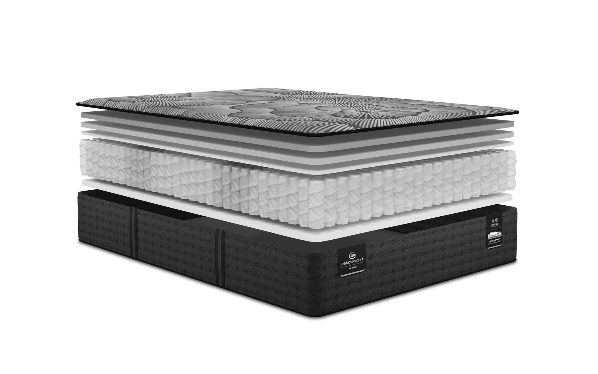 Serta Perfect Sleeper Aspen Firm Hybrid Mattress