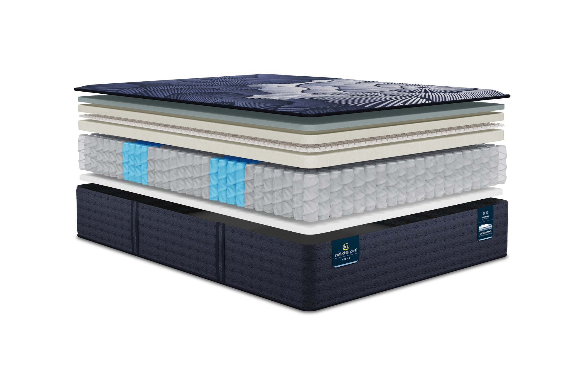 Serta Perfect Sleeper Prescott Medium Hybrid Mattress