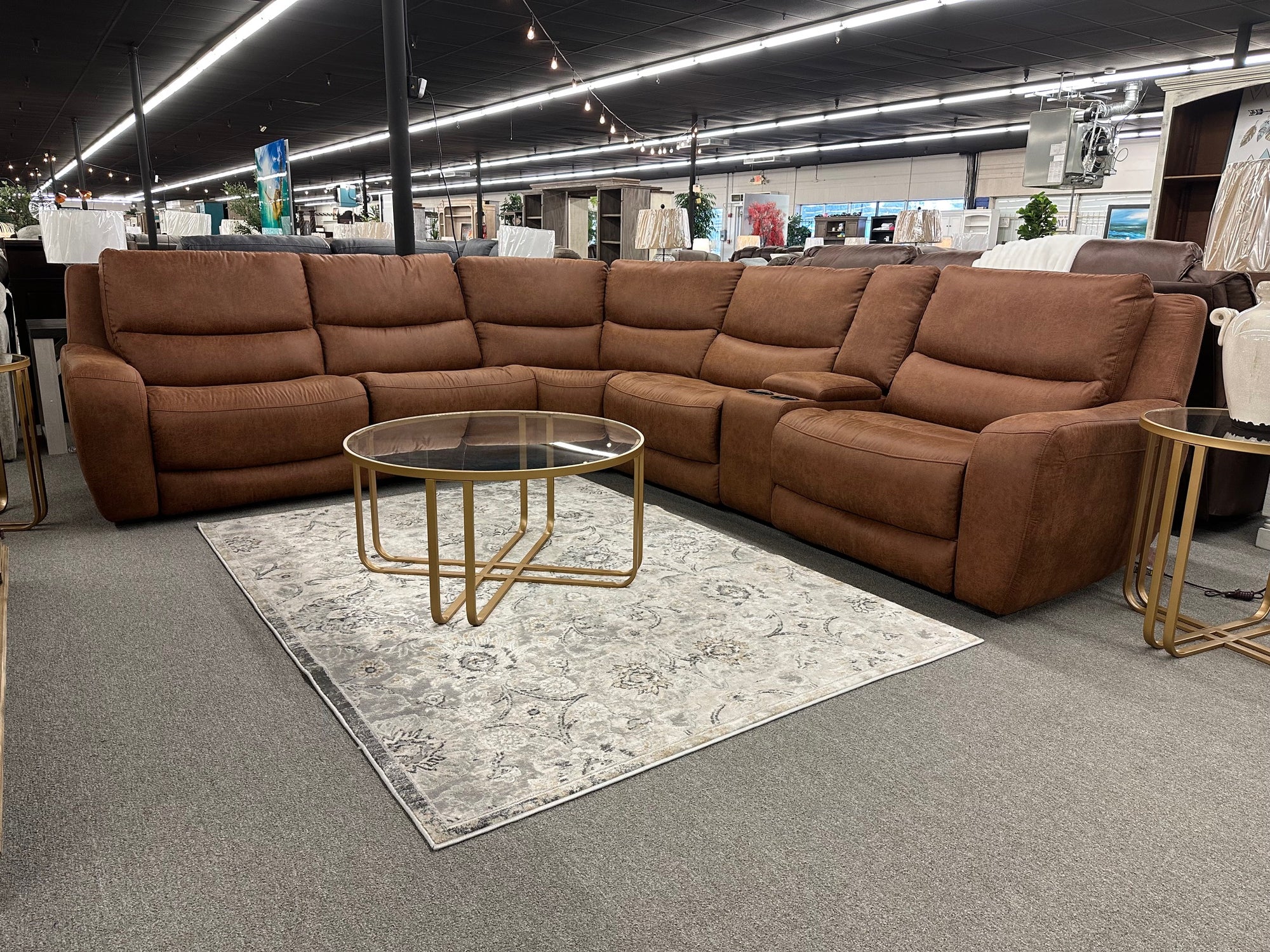 81888 FI-ChM 6pc PWR Reclining Sectional - BLOWOUT SALE