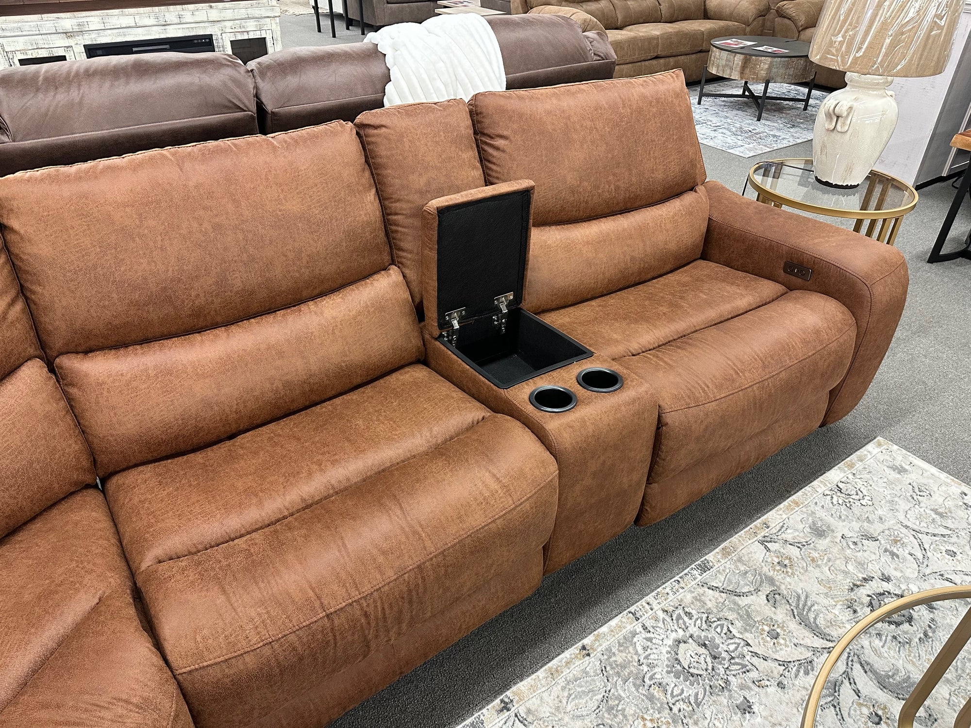 81888 FI-ChM 6pc PWR Reclining Sectional - BLOWOUT SALE