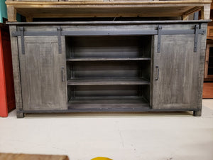 Jon420fi 70 inch Console Doors and Drawers Grey