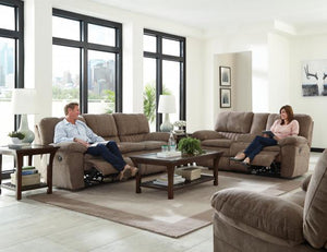 351 FI-CnJ Lay Flat Reclining Sofa and Loveseat