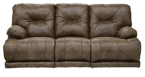 549 FI-CnJ Reclining Sofa and Loveseat w/ Console with Storage