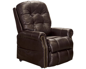5902 FI-CNJ Italian Leather Lift Chair with Heat and Massage