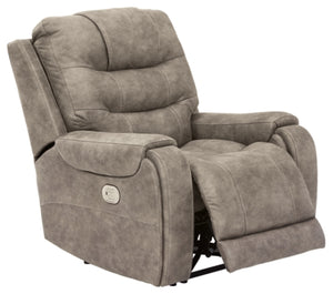 931 FI-A Powered Recliner with Adj. Headrest and Extended Ottoman