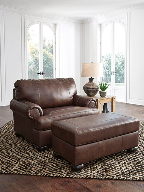 980 FI-A Leather Sofa and Loveseat CLEARANCE