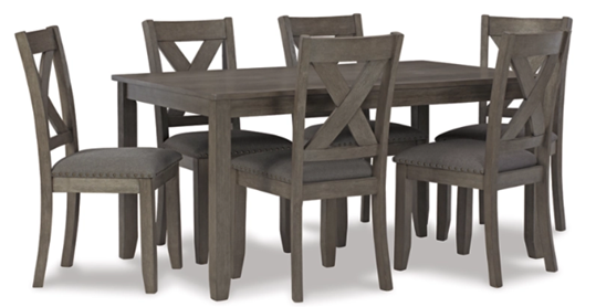 D499-536 7Pc Dining Height Set - Furnish It