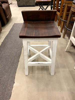 LN-BAN147 FI 24" Sculpted Seat Barstool
