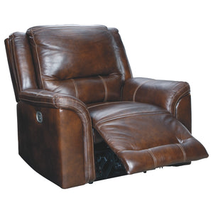 U941 FI-A Top Grain Leather Powered Sofa and Loveseat