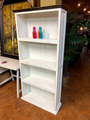 BKS-283 FI Tall 4 Shelf Bookcase