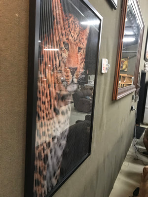 Multi Dimension Art Cheetah, Lion, Tiger