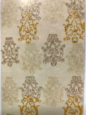 AE3569FIP Aspire Wool with Silk Damask Cream/Gold 5x8 Rug